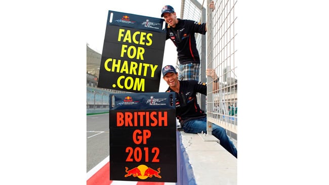 Fly on Webber's wings at the 2012 British GP
