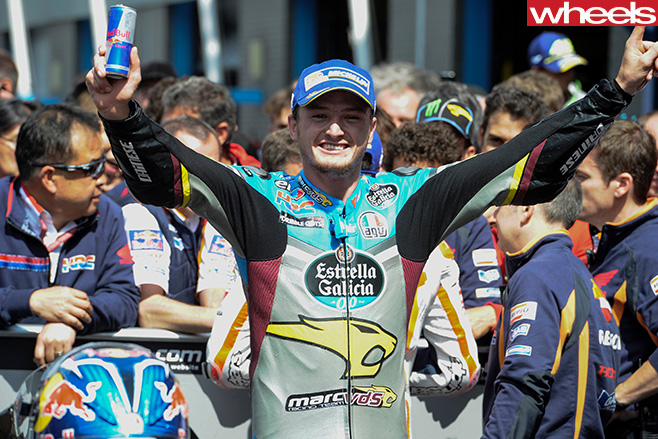 Jack -Miller -celebrating -win -wheelie -Assen -2016