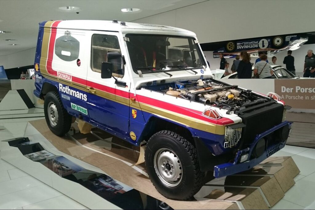 Porsche once shoehorned one of its engines into a Mercedes-Benz G-Wagen