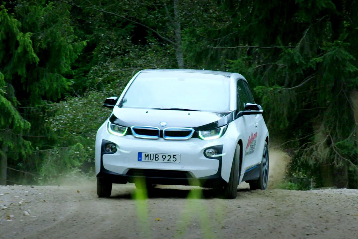 BMW i3 drifted by Rauno Aaltonen