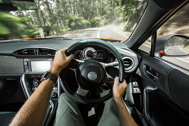 2017 Toyota 86 GTS driving