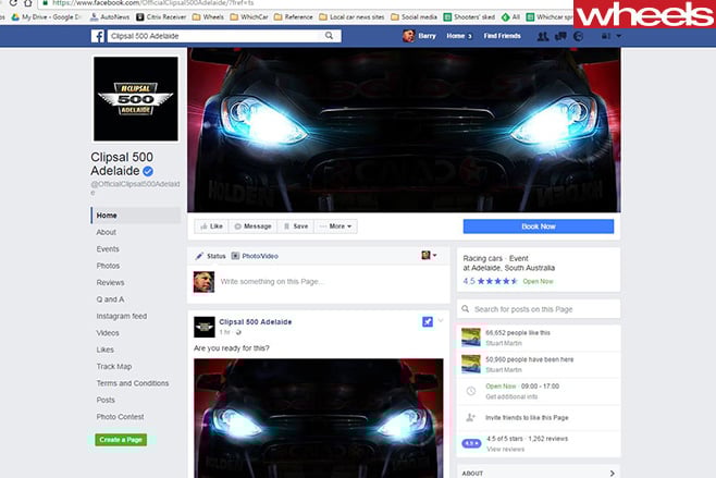 Mystery -holden -teased -clipsal -500-social -media -marketing -campaign