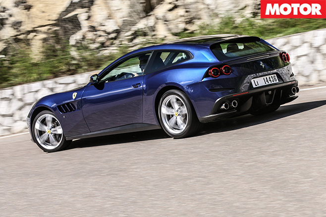 Ferrari GTC4 Lusso rear