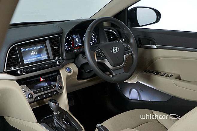 Hyundai Elantra Dashboard
