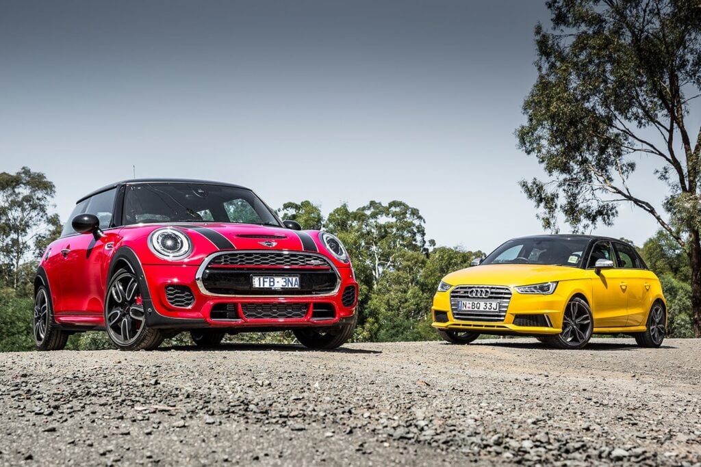 Audi S1 vs MINI Cooper JCW