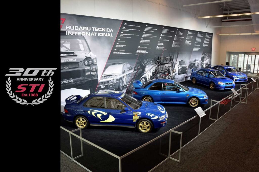 Subaru STI marks 30 years