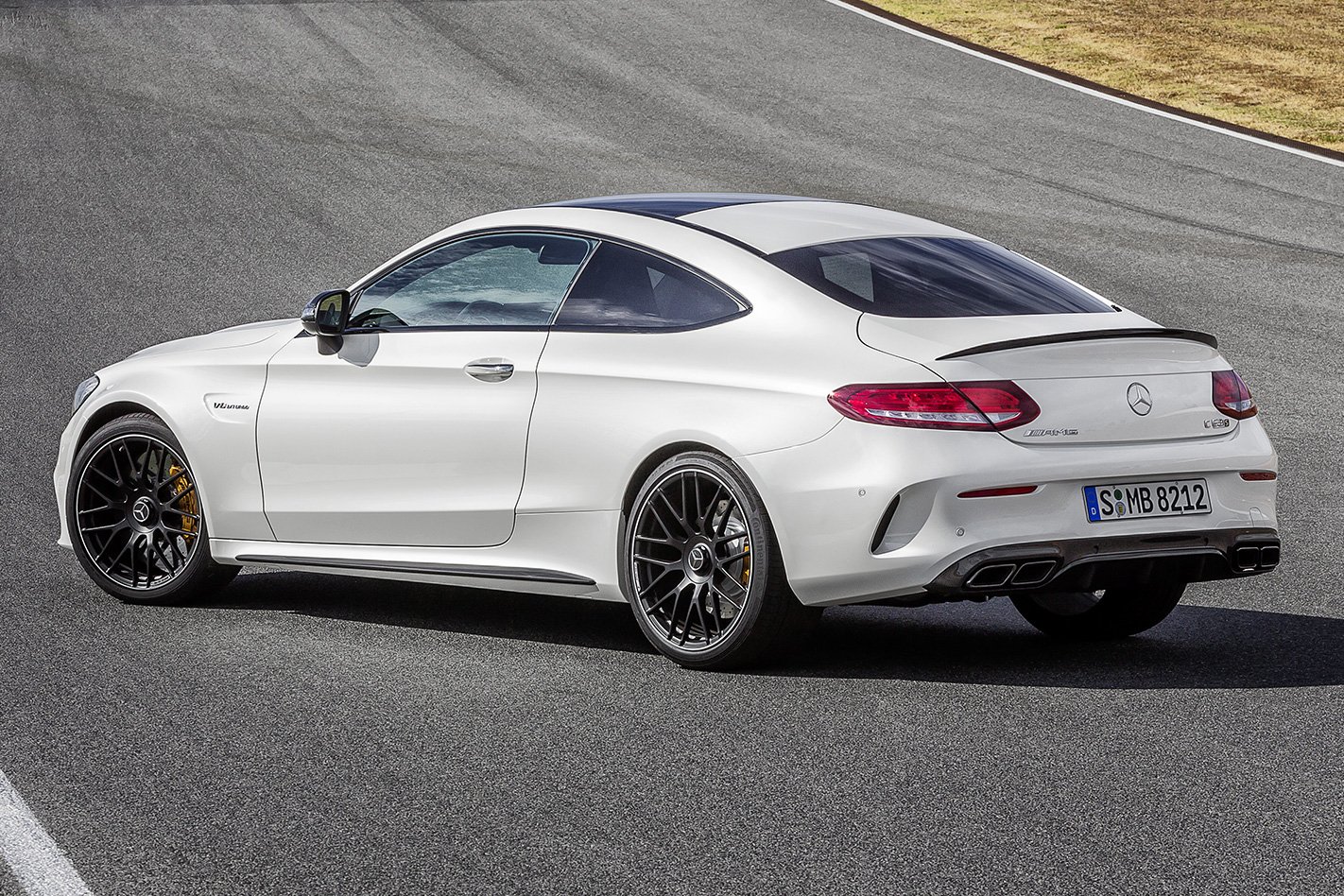 2017 Merc AMG C63 S Coupe rear