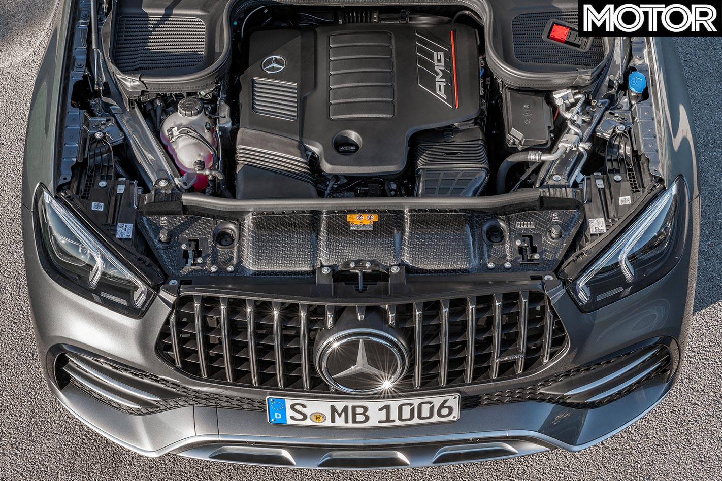 Mercedes-AMG GLE53 engine bay