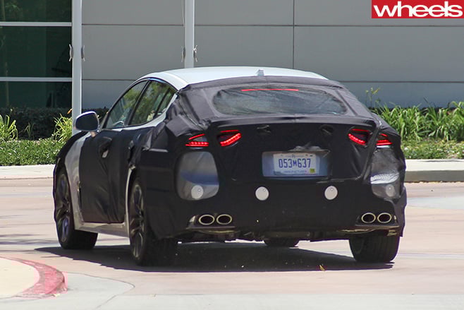 Kia -GT-Sports -Sedan -rear