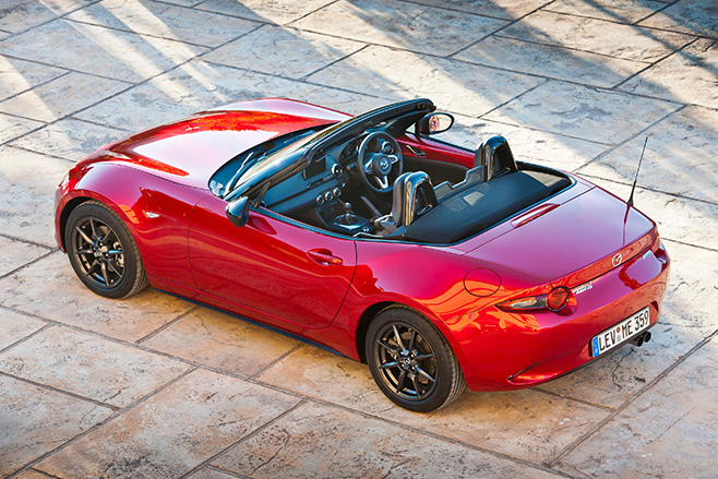 Mazda MX-5 rear top