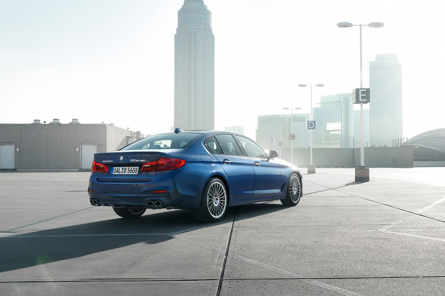 2018 Alpina B5 rear