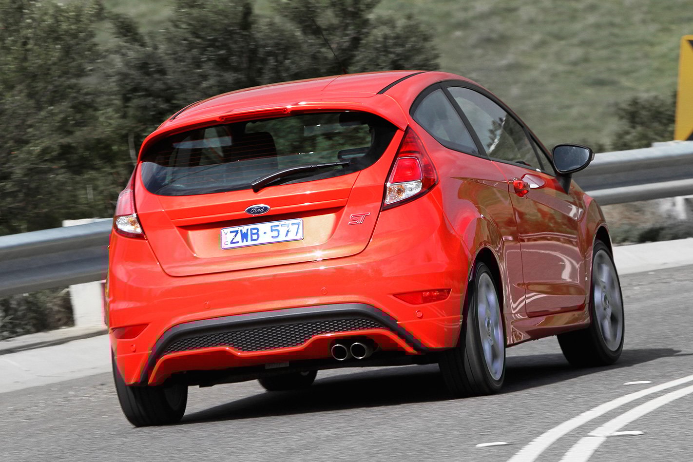 Ford Fiesta ST rear