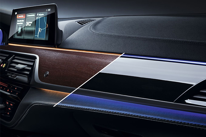 2017 Alpina B5 interior dash options