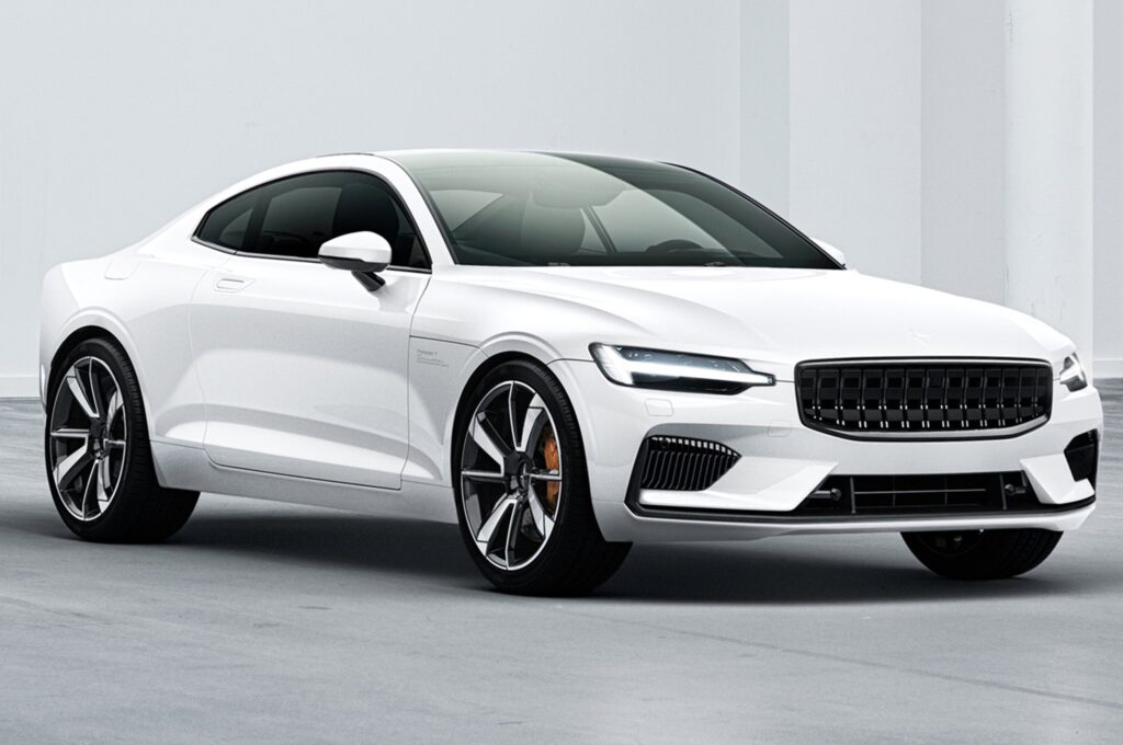 2019 Polestar 1 front three quarter 00