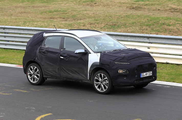 2017 Hyundai Kona spy images
