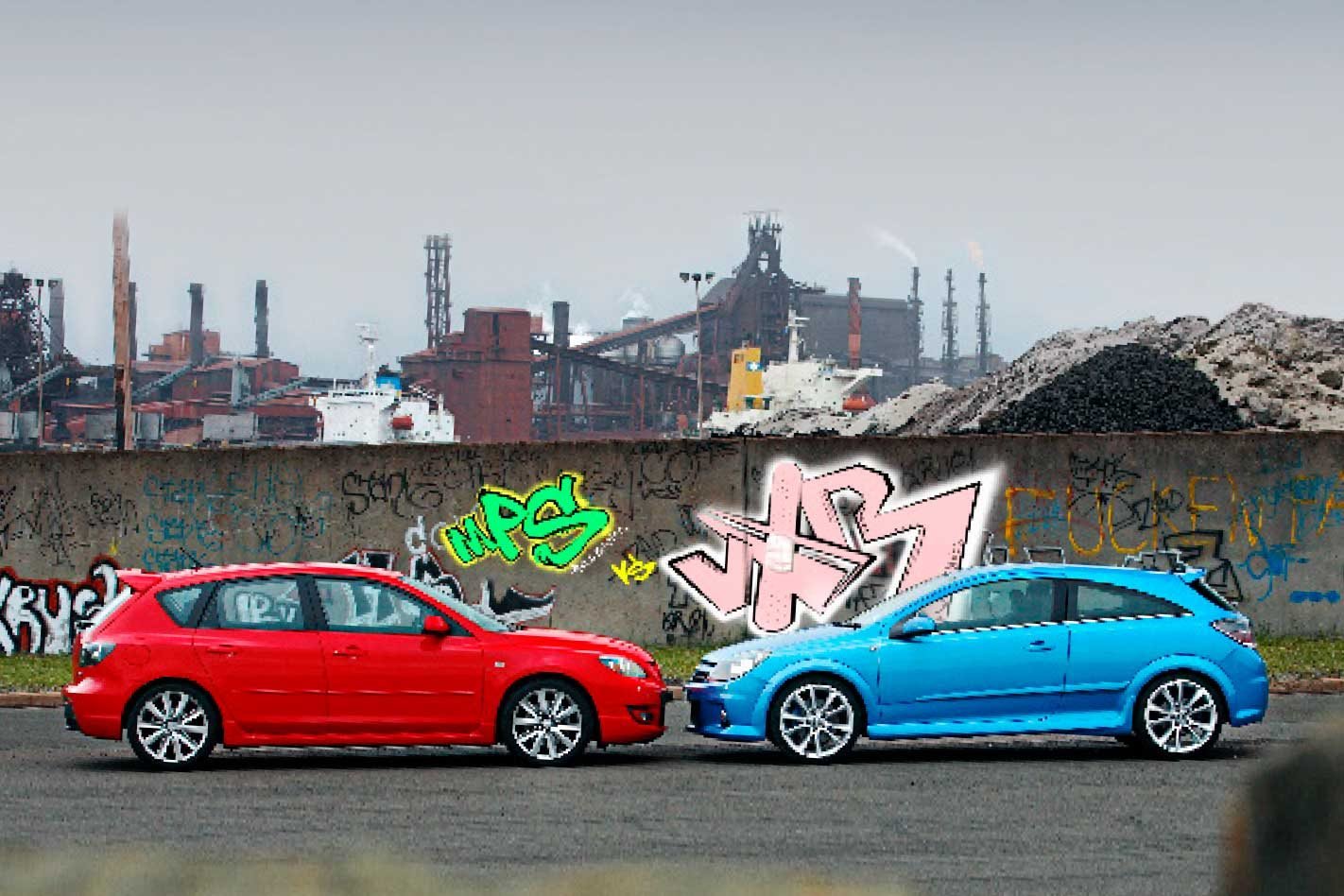 2007 HSV Astra VXR vs Mazda 3 MPS comparison review classic MOTOR