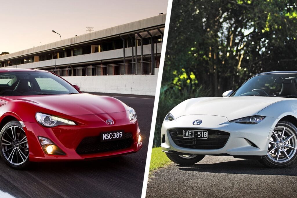 2016 Toyota 86 vs Mazda MX-5