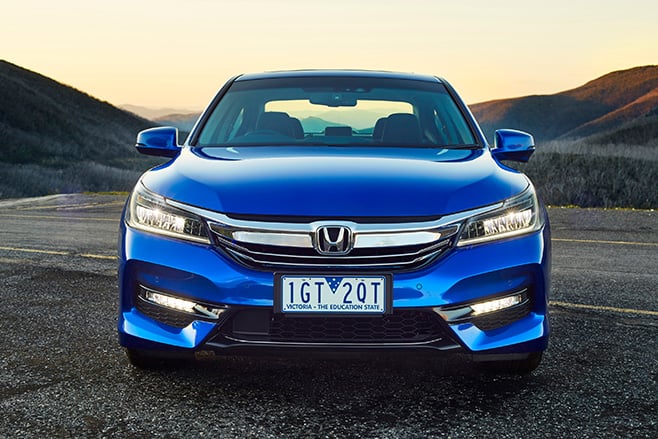 Honda Accord Blue front