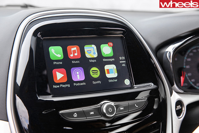Holden -Spark -touchscreen