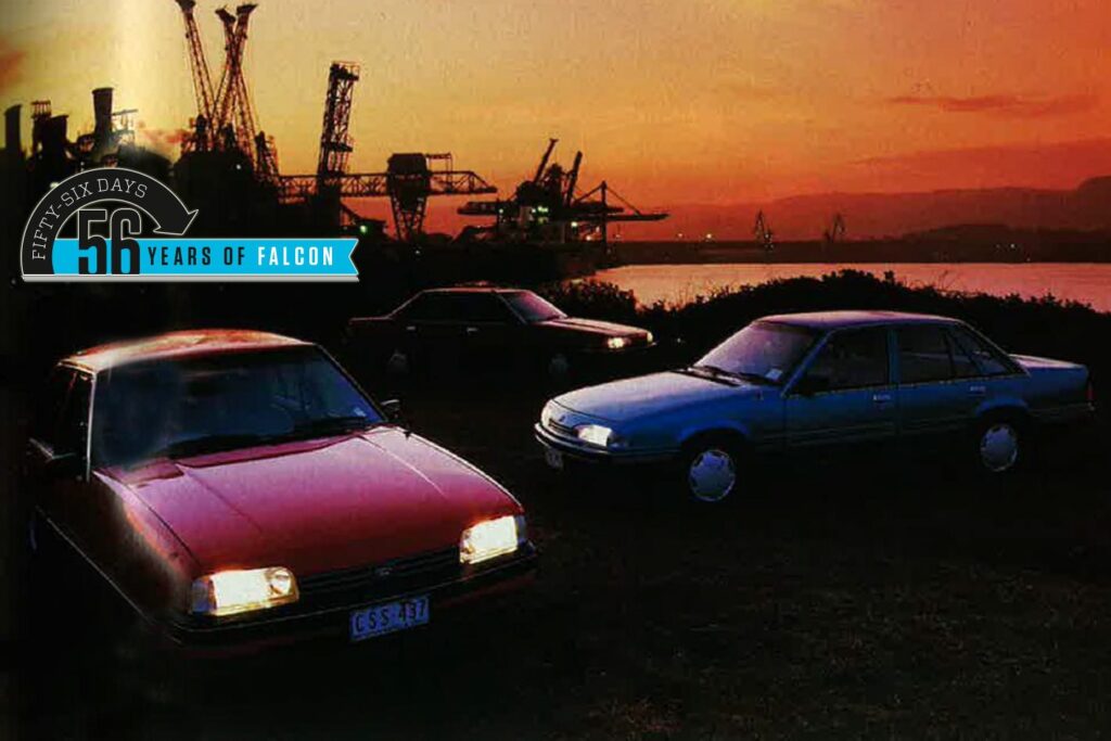 Ford Falcon, Holden Commodore and Mitsubishi Magna