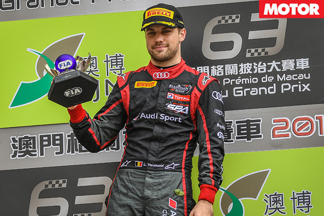 Laurens Vanthoor wins race