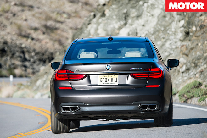 2017 BMW M760iL xDrive rear