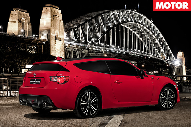 Toyota 86 Shooting Brake rear