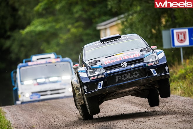 WRC Polo Vs Kamaz Dakar Truck 2
