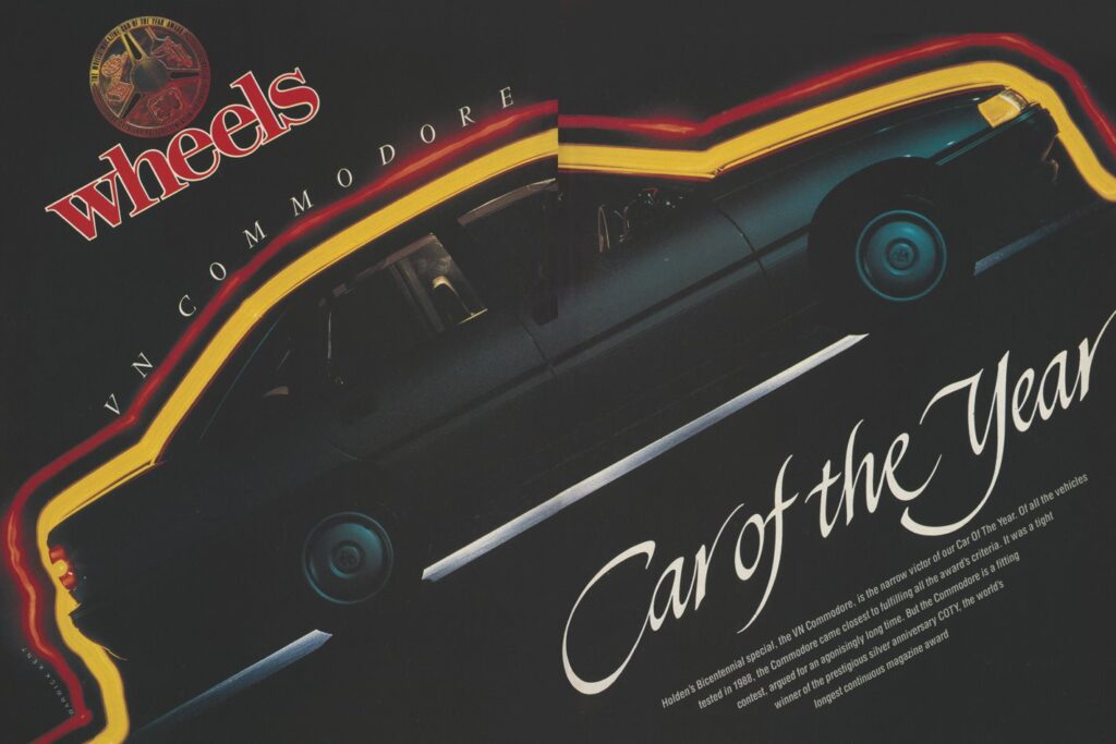 1989 Holden Commodore: VN Commodore - Car of the Year