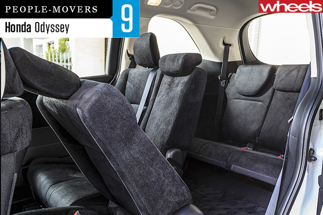 Honda -Odyssey -rear -seats