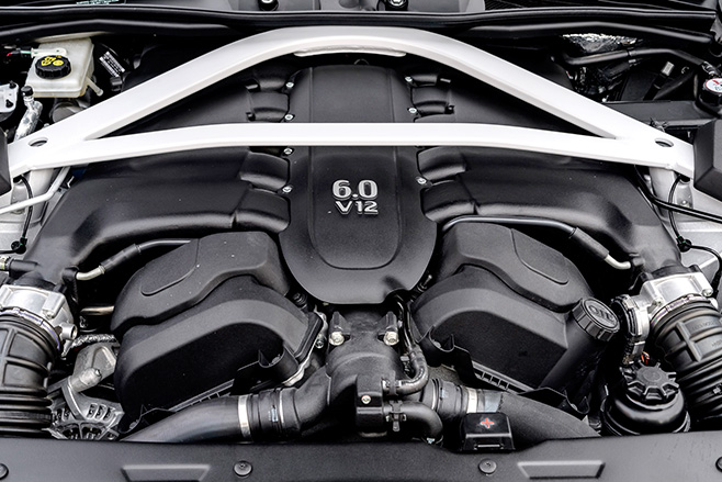 2017 Aston Martin Vanquish S engine
