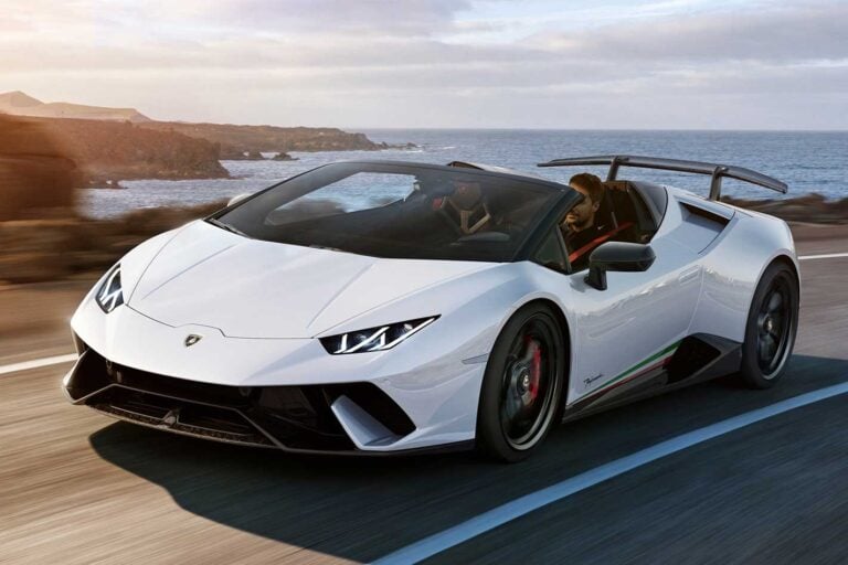 2018 Lamborghini Huracan Performante Spyder performance review