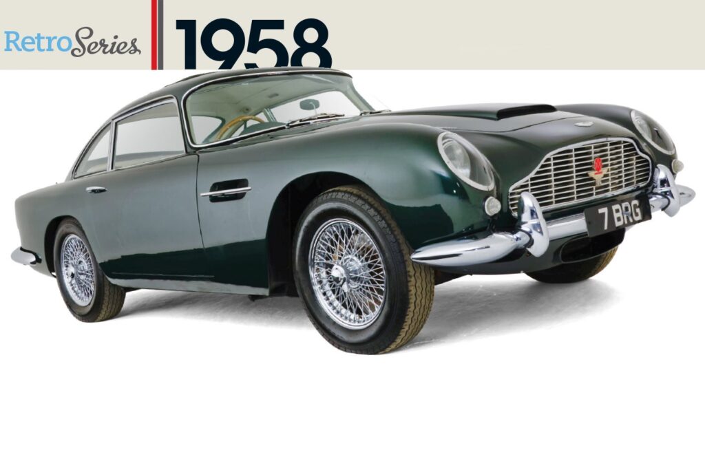 Retro 1958 Aston Martin DB4