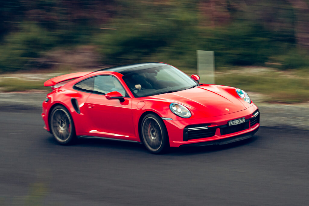 2021 Porsche 911 Turbo v Eildon-Jamieson Road
