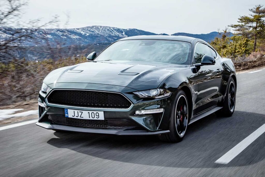 2018 Ford Mustang Bullitt driving