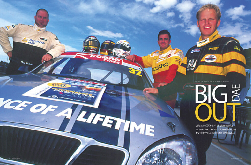 Archive 2003: Daewoo spec-racing on a budget