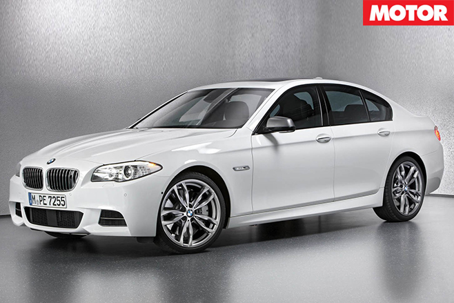 BMW-550d -front