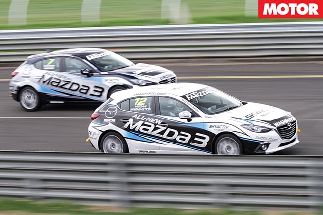 Mazda celebrity race 9