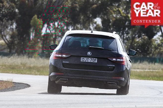 2017 Skoda Superb rear