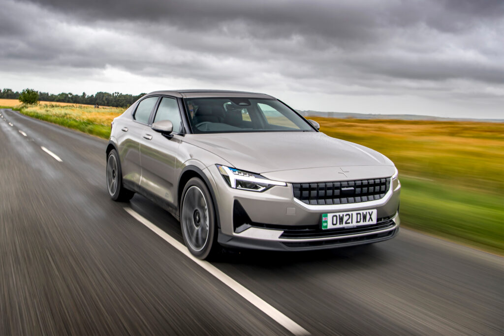 2022 Polestar 2 Long Range Single Motor first drive international review feature