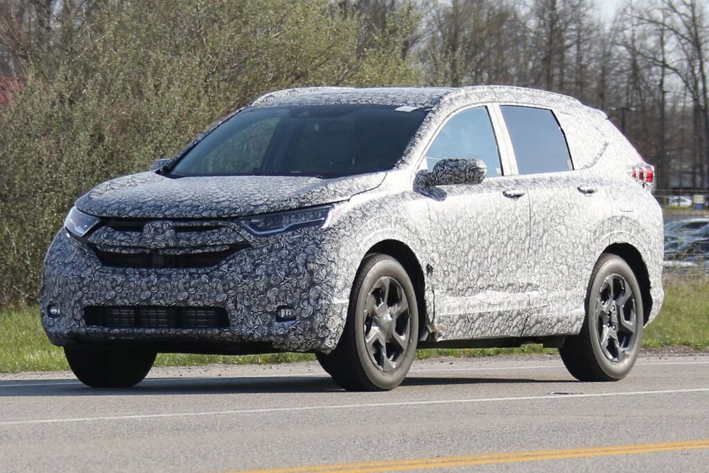 2018 Honda CR-V spy pics