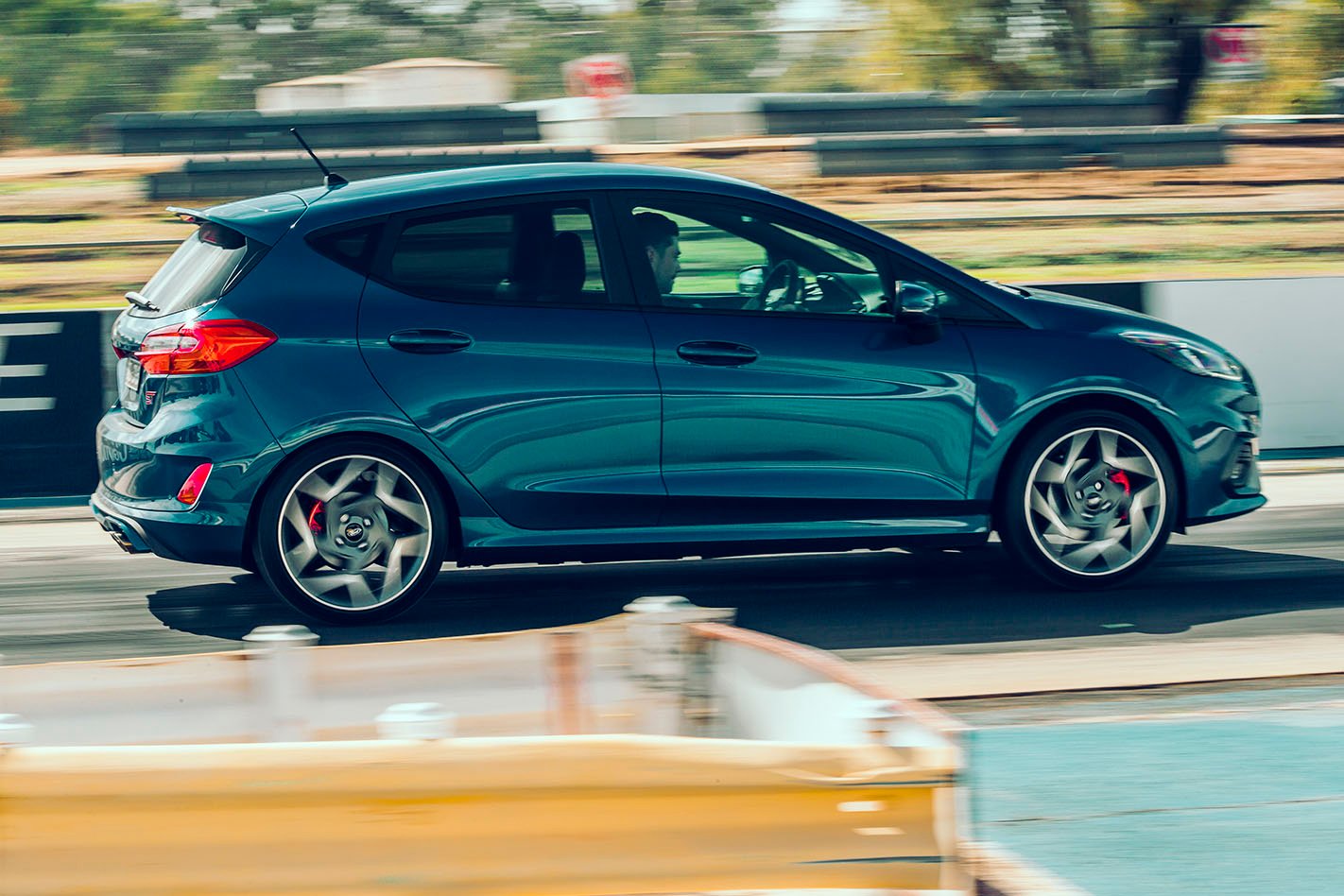 2020 Ford Fiesta ST drag launch