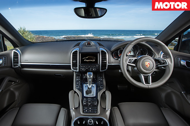 Porsche cayenne turbo interior
