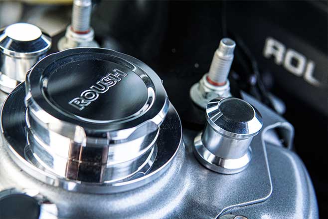 Ford Mustang MagneRide suspension.