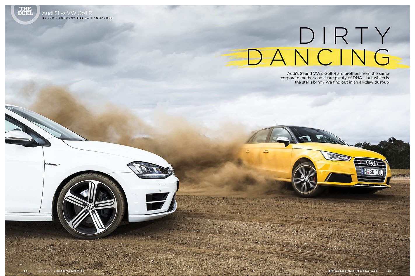 Audi S1 vs VW Golf R