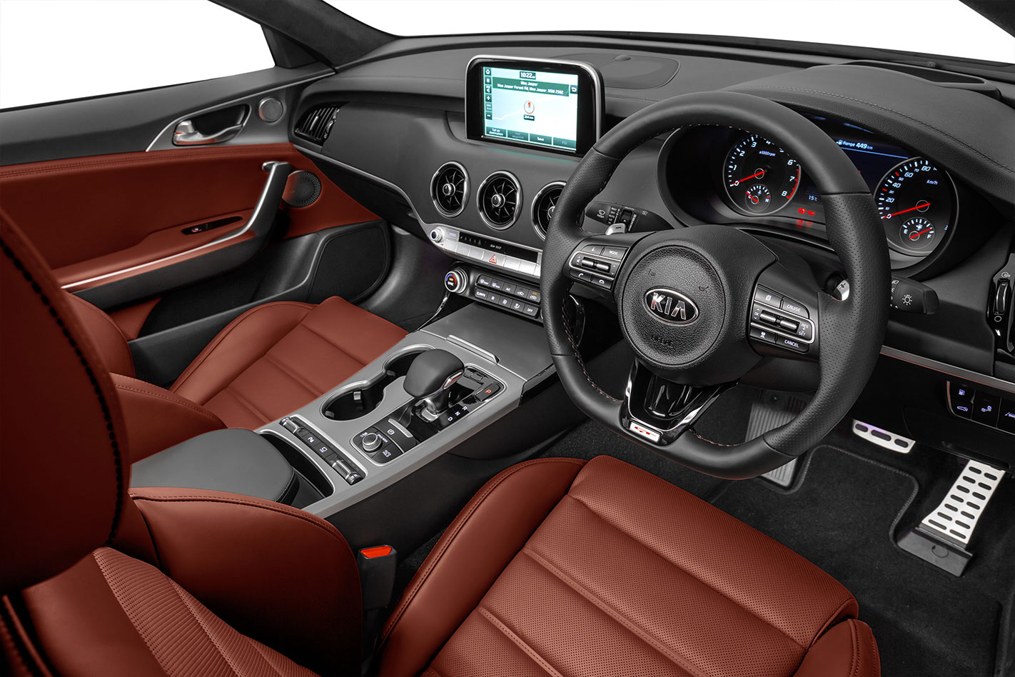 Kia Stinger GT internal front