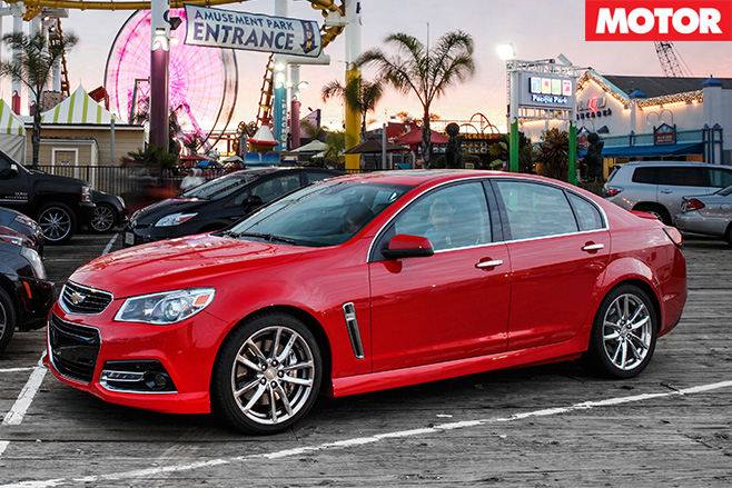 Chevrolet SS US pier