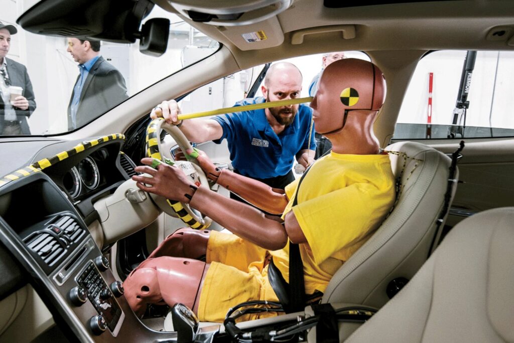 ANCAP crash test dummy