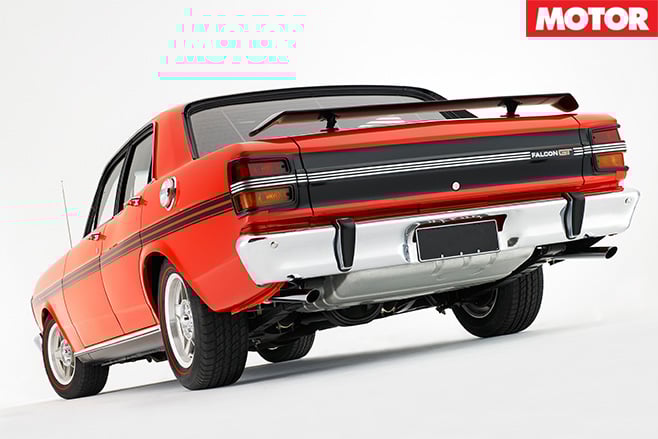 XY GT HO Phase III rear