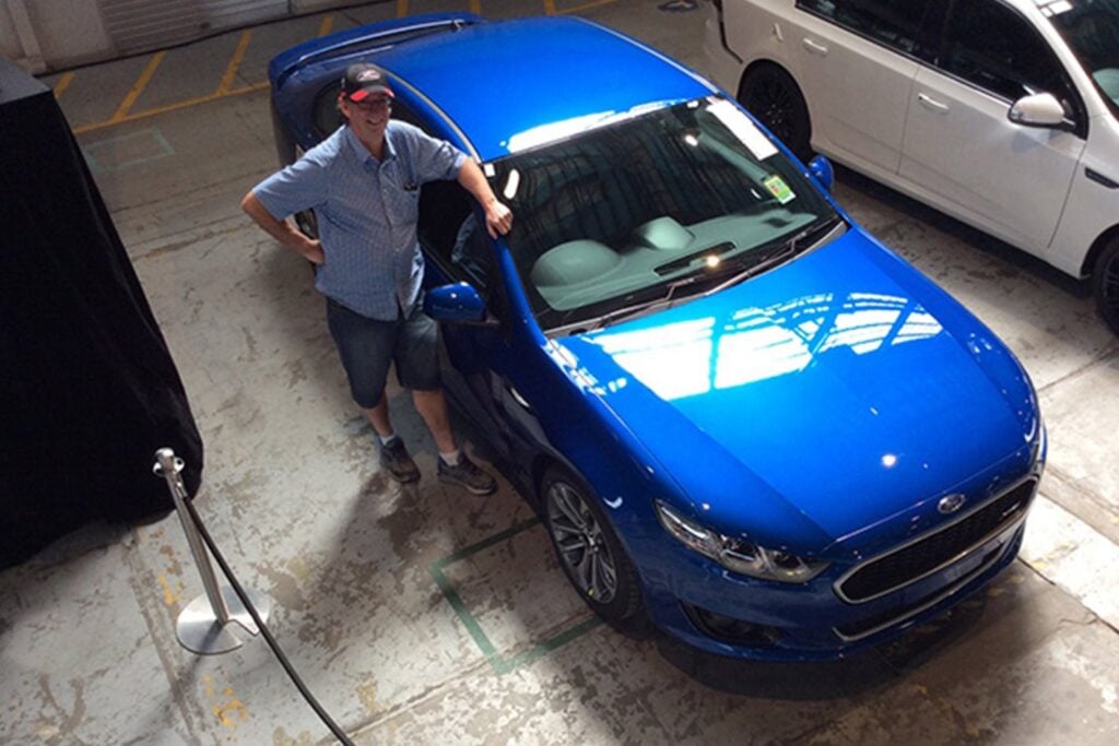 Matt Jeffs Last Ford Falcon XR6 Sprint